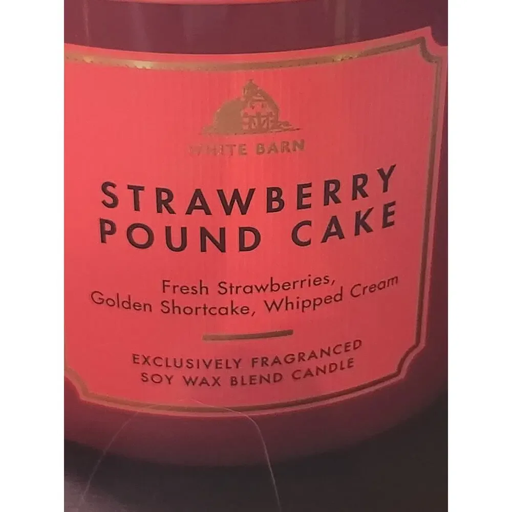 White Barn blend fragranced exclusively